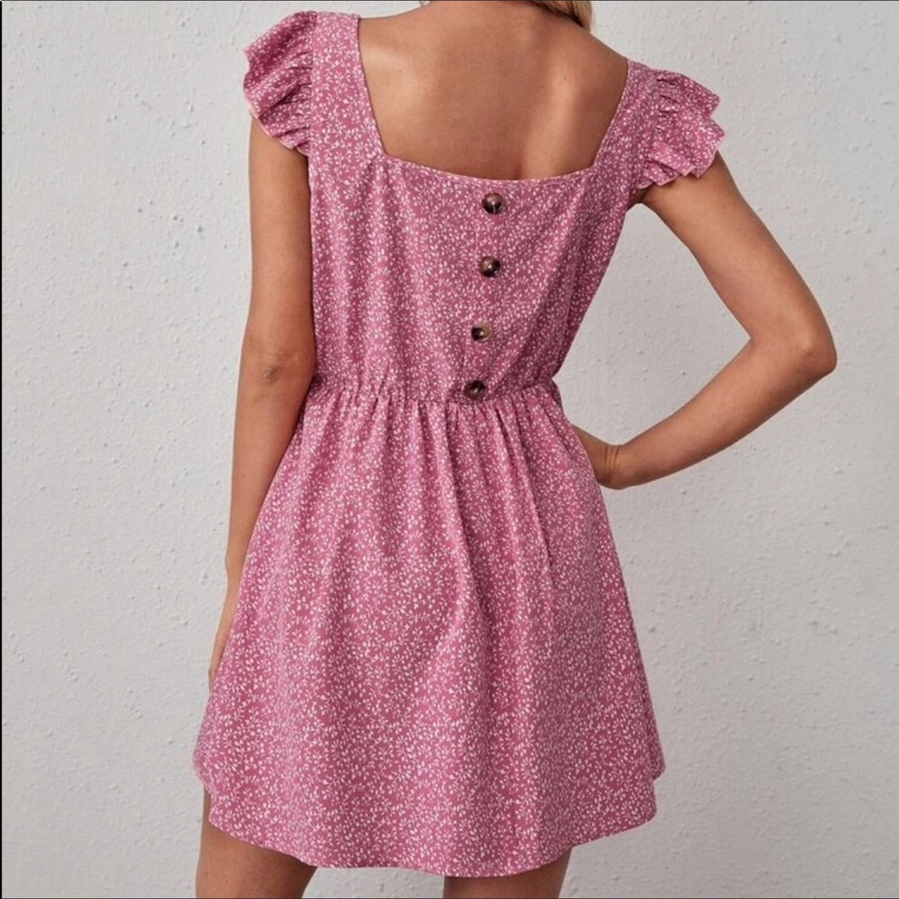Ditsy Floral Sundress-Medium - Picture 5 of 10